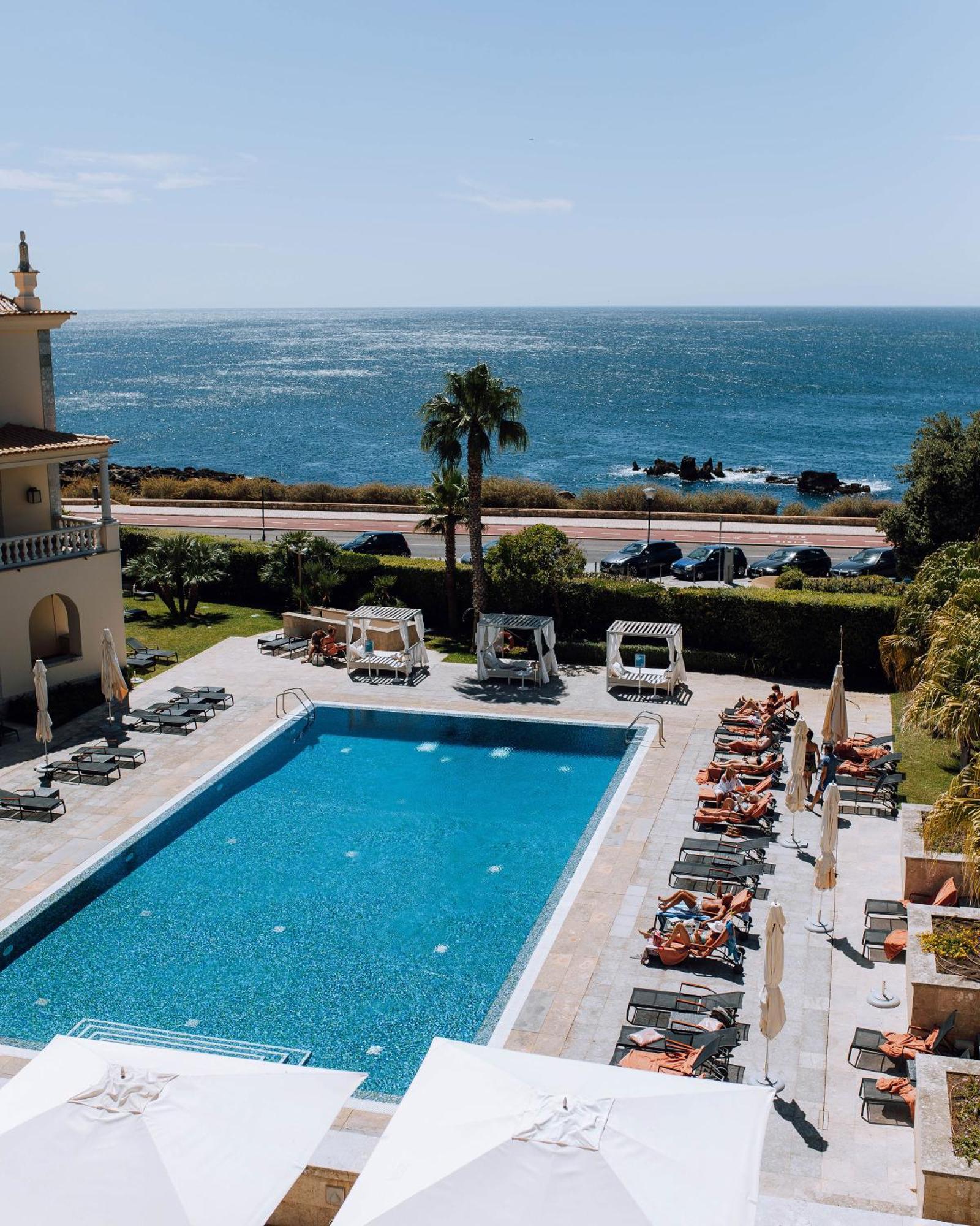 格兰瑞沃伊塔里Spa酒店 卡斯凯什 外观 照片 The pool at the hotel